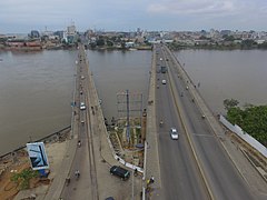 Ponts Konrad-Adenauer et Martin Luther King de Cotonou, Benin