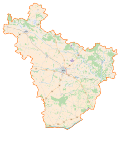Mapa lokalizacyjna powiatu płońskiego