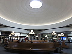 Interior of Providence Station in 2015