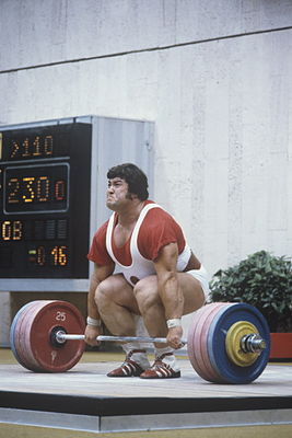Рахманов во время соревнований ОИ 1980