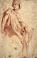 Raphael - Study of a Sibyl (recto) (c. 1512-12)