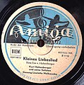 Label der Schallplatten-Marke Amiga, Gesang Lieselotte Malkowsky