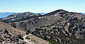 Mt. Houghton (right) and Relay Peak (left) viewed from Mt. Rose Trail