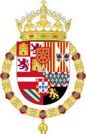 Королевский герб Испании (1580-1668) - Navarre Variant.svg