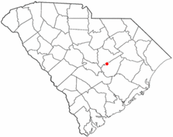Location of Paxville, South Carolina