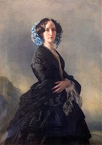 Franz Xaver Winterhalter festménye, 1854.