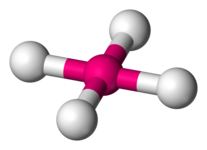 Conformation de la molécule de tétrafluorure de xénon XeF4. Liaison à trois centres et quatre électrons entre les atomes de fluor et de xénon.