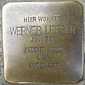 Stolperstein für Werner Leeser