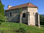 Stvolínky (Drum) - hřbitovní kostelík sv. Justina (stav srpen 2023) (3).jpg