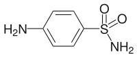 Strukturformel von Sulfanilamid