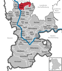 Sulzbach am Main - Localizazion