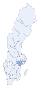 O Condado da Södermanland