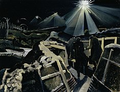 The Ypres Salient at Night (1918), collection of the Imperial War Museum, London