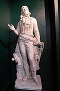 Gipsmodell der Statue von Marceau für die Fassade des Louvre von Thomas.