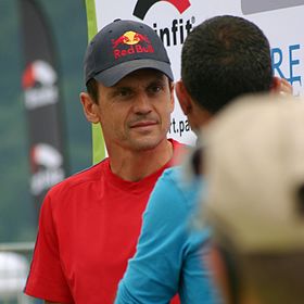 Thomas Hellriegel beim Trans Vorarlberg Triathlon in Bregenz, 2012