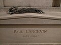 Tombeau de Paul Langevin au Panthéon