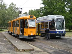 Tramways Fiat 2800 et Cityway I GTT Turin (2009)