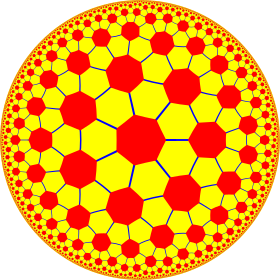 Truncated order-7 triangular tiling