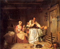 中断した食事(1838)