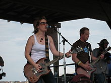 Visqueen performing at the 2007 Sasquatch Festival