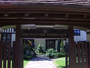 The West Side Tennis Club (where they used to ...