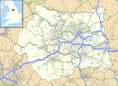 Leeds is located in West Yorkshire
