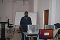 Wikimedia Workshop Vote of Thanks by Sreenadh R R.