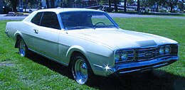 Una Mercury Montego coupé due porte del 1969