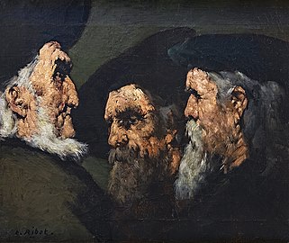 Trois vieux juifs, Saint-Quentin, musée Antoine-Lécuyer.