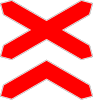 Level crossing (multiple tracks)