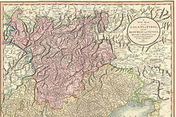 蒂罗尔县地图 (1799)