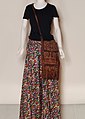 Image 102Long maxi skirt in a Liberty floral print. (from 1990s in fashion)