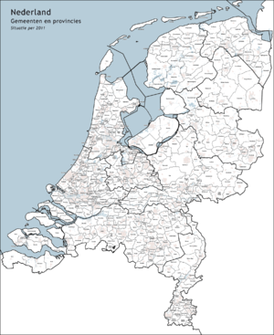 communes des Pays-Bas