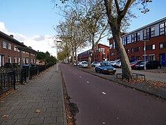 Arnhemse Broek, Streckenabschnitt über die Stadhoudersstraat