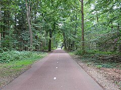 Nijmegen, Streckenabschnitt über den Schutterspad