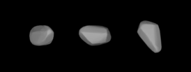 Трёхмерная модель астероида (770) Бали