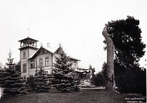 Abborfors gård år 1912.