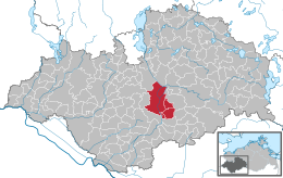 Amt Neustadt-Glewe – Mappa