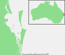 Location of Moreton Bay