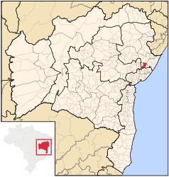 Alagoinhas – Mappa