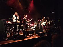 Blossoms lors d'un concert au Forum de Kentish Town en décembre 2015.