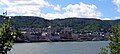 Blick auf Boppard von der rechten Rheinseite aus