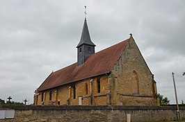 De kerk van Bretteville-sur-Dives