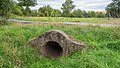 Brücke als Feldüberfahrt über den Lockwitzbach