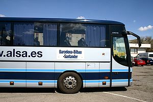 ALSA Setra S319GT-HD bus in 2005