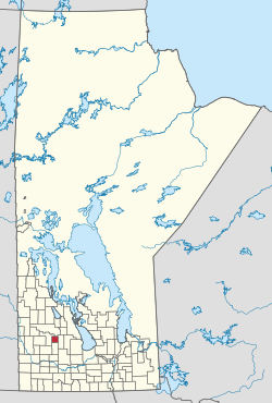 Location of Clanwilliam – Erickson in Manitoba