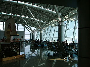 Vista do salão do Terminal 1
