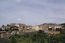 Horisonten til Campiglia Marittima