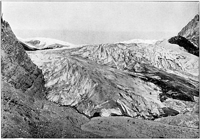 THE ICEFALL OF THE YOHO GLACIER