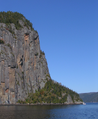 Cap Trinité vu de la baie Éternité